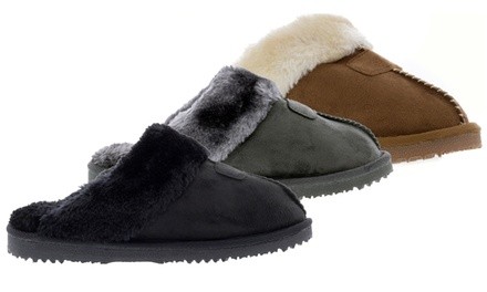 Kreated Equal Women's Faux Fur Slippers