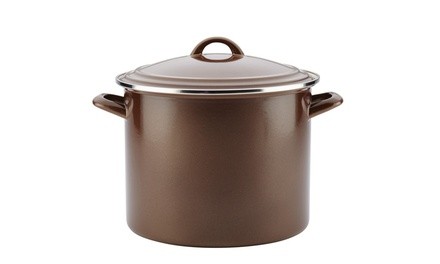 Ayesha Curry Home Enamel on Steel 12-Quart Stockpot