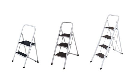 Heavy-Duty Step Ladders with Anti-Slip Steps