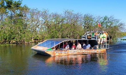 Airboat Tour of Everglades, Alligator Show, and Pictures for Child or Adult from Alligator Tours (Up to 10% Off)