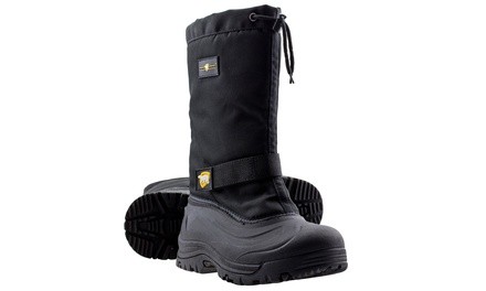 ArcticShield Men's Cold-Weather Waterproof Tall Winter Snow Boots 