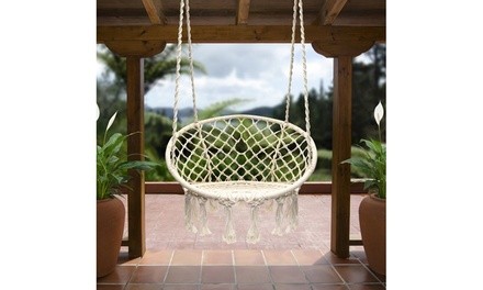 Sorbus Hammock Chair Macrame Swing