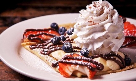 Gourmet Crepes at Le Crepe (Up to 42% Off). Three Options Available. 