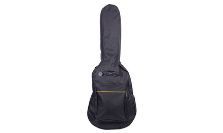 41 Inch Padded Acoustic Guitar Bag Cover Case Storage Bag for Dust-proof Black