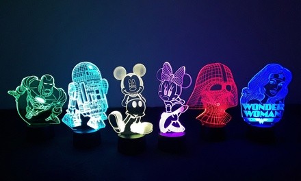 Pop Culture 3D Lamps & Mini Night Lights. Multiple Options Available.