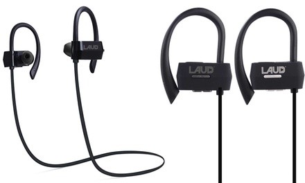 LAUD Wireless Stereo Headphones with Mic (1- or 2-Pack)