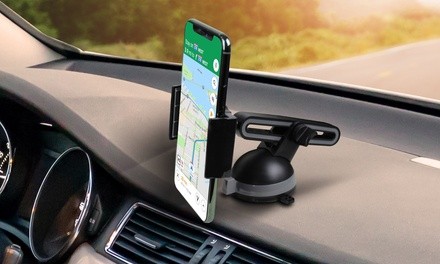 Aduro SlideMount Universal Car Phone Mount with Extendable Arm