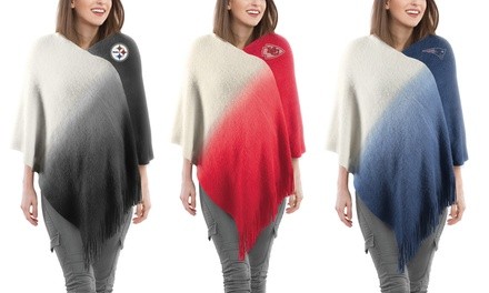 Little Earth NFL Dip Dye Poncho