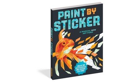 Paint by Sticker Colorful Art Projects Book