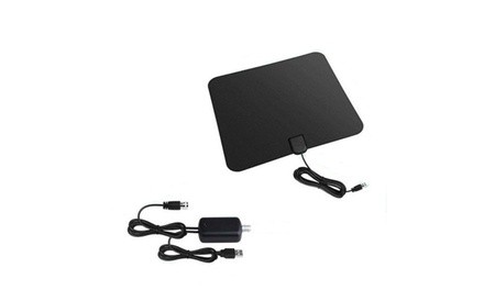  300 Miles Digital Antenna Clear TV  HD 1080P Signal Amplifier Booster