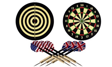 Dart Game Set with 6 Darts & Board