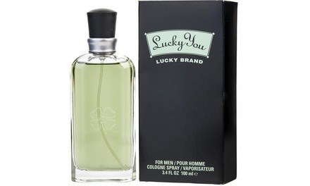 Lucky You 3.4 oz / 100 ml By Lucky Brand Cologne For Men New In Box