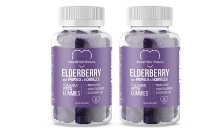 Buy One Get One Free: Elderberry Gummies with Echinacea and Propolis