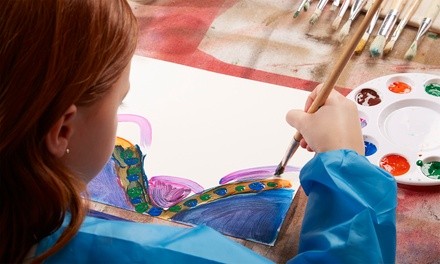 Up to 40% Off on Painting Lesson - Kids at 1Footprint Inc