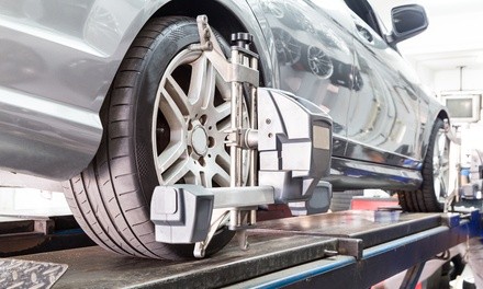 Tire Rotation and Air Pressure Check with Optional Tire Balance at Midas (Up to 50% Off) 