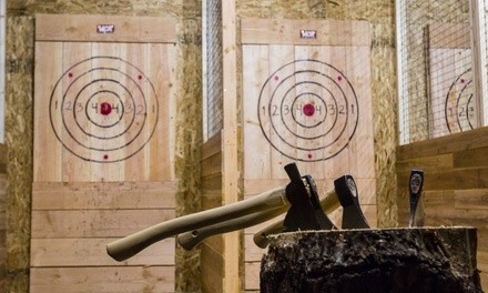 $17 for One Hour of Axe Throwing for One at BustinAxe ($20 Value)