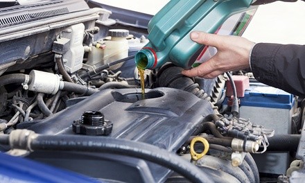 Semi-Synthetic or Synthetic Oil Change and Maintenance Check at All Tune and Lube (Up to 34% Off)