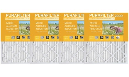 Purafilter Gold High-Efficiency Furnace Air Filters (4-Pack)