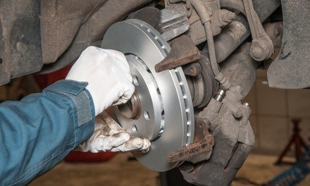 Front or Rear Brake Pad Replacement or Both at Kwik Kar (Up to 63% Off)