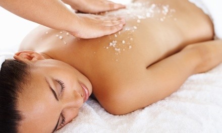 Revitalizing Body Polish, Sugar Scrub, or Sea Salt Scrub at Swan Day Spa (50% Off)