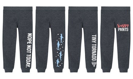 Instant Message: Kids' Fleece Lined Joggers