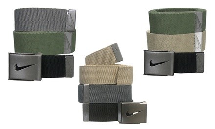 Nike Golf Men's Web One Size Belt (3-Pack)