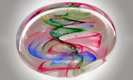 Oval Fagiolo Glass-Making Class for One or Two People at Peter Patterson Glassworks (Up to 66% Off)