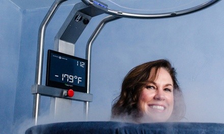 One, Three, or Five Cryotherapy Sessions at Cutting Edge Cryo (Up to 71% Off)