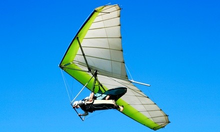 Hang-Gliding or Paragliding Experience for One with Photos at Birdman Academy (Up to 42% Off)