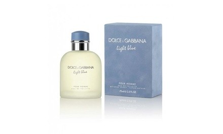 D&G Light Blue By Dolce & Gabbana 2.5 Oz Edt Spray New In Box For Men