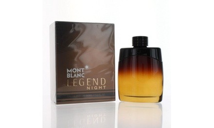 Mont Blanc Legend Night By Mont Blanc 3.3 Oz Eau De Parfum Spray New In Box Men