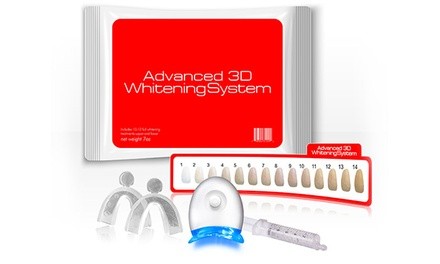 $22.99 for a 3D Teeth-Whitening Kit with Lifetime Gel Refills from Advanced Teeth Whitening USA ($149 Value)