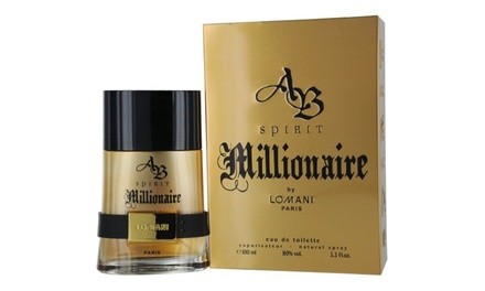 Spirit Millionaire By Lomani 3.4 Oz Edt Spray New In Box For Men