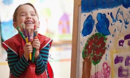 Kids' Painting Class Admission for One or Two Children at Art Studio By Nicolina (Up to 25% Off)