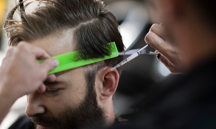 One or Two Men's Haircuts with Scalp Massage at House of DeCicco Salon (Up to 44% Off)