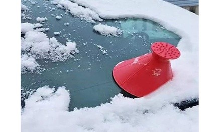 Magical Car Ice Scraper Removal Cone