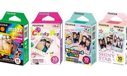 Fujifilm Instax Mini Instant Film-10 Sheets X 4 Assort Value Set (40 exposures)