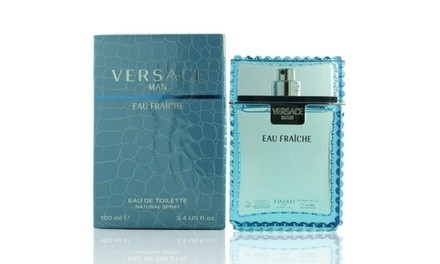 Versace Eau Fraiche By Versace 3.4 Oz Edt Spray New In Box For Men