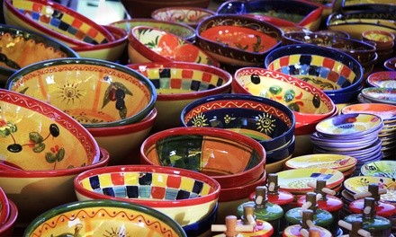 $20 Worth of Pottery Painting, or Pottery Painting Class for One, Two, or Four at Earth & Fire (Up to 50% Off)
