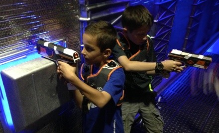 One-Hour Laser Tag Campaign for Two, Four, Six, or Eight at Command Deck (Up to 53% Off)