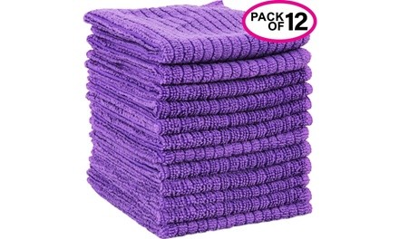 Microfiber Cleaning Cloth Extra Absorbent 12 Pack