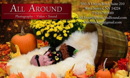 30-Minute Studio Photo Shoot from All Around Photography, Video & Sound (75% Off) 