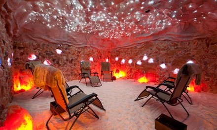 One 45-Minute Halotherapy Salt Cave Session for One or Two at Tranquility Salt Cave (Up to 44% Off)