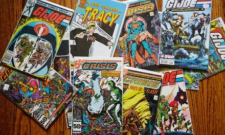 Up to 35% Off at KJ COMICS & HARLEQUINS CAFE 