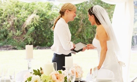 $40 Off $50 Worth of Wedding Officiant Services