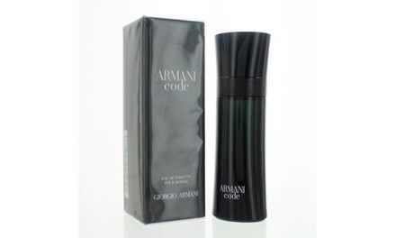 Armani Code By Giorgio Armani 2.5 Oz Edt Spray New In Box For Men