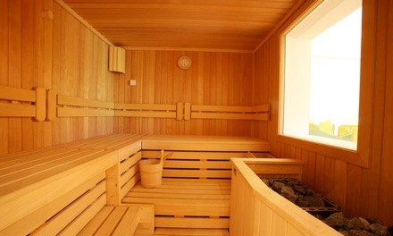 Infrared Sauna and Optional Compression Sessions at Riseup Recover + Refuel (Up to 50% Off). Four Options.