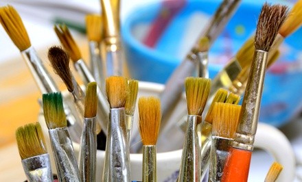 Two-Hour BYOB Painting Class for Two or Four at The Painters Lounge (Up to 50% Off)