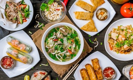 $7 for $10 Toward Food and Drink at House of Fus Yin, Takeout and Dine-In (When Available)