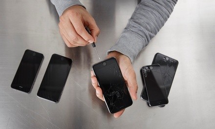 iPhone or Samsung Glass Repair at WeFiix (Up to 27% Off). Eight Options Available.